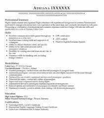 Only 6 seconds to make an impressive first impression, so make it a good one! Business Class Cabin Crew Resume Example Company Name Pasadena California