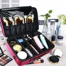 large size makeup box with adjule