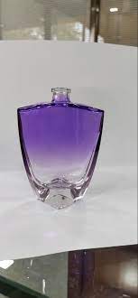 100ml Purple Glass Perfume Bottles Oval
