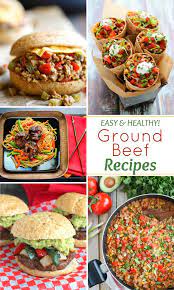 15 easy healthy ground beef recipes