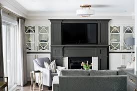Tv Above Fireplace Mantle Design Ideas
