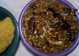 Once the eba is well stirred to achieve a fine consistency, you can serve with any soup. How To Make Gordon Ramsay Garri Pie And Okro Soup The King Of Delicious