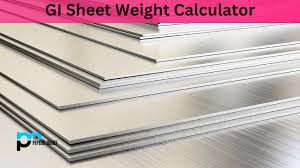 gi sheet weight calculator in kg