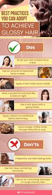 ultra shiny and glossy hair secrets no