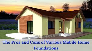 Mobile Home Foundations