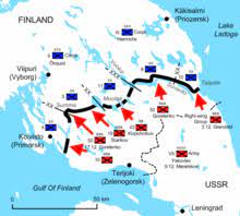 The separation of finland from russia was not peaceful. Winter War Wikipedia