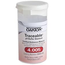 Oakton Traceable One Shot Buffer Solution Clear Ph 10 012 6 X 100 Ml Vials