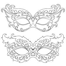 set of beautiful festival masks for