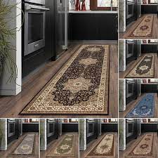 traditional kitchen floor carpet runner