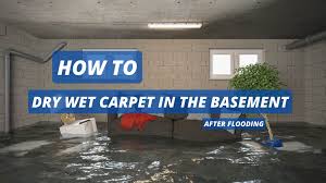 How To Dry Wet Carpet In The Basement