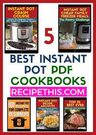 best instant pot cookbooks