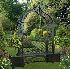 The Brighton Metal Arbour Seat With