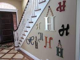 Painted Wooden Letters