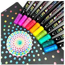 Metallic Dot Markers Acrylic Paint Pens