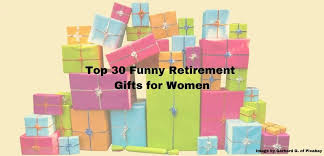 funny retirement gifts for women