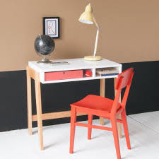 Our desks and chairs are designed to grow with your child, with stylish and modern. Storage Desk And Red Retro Chair Scandi Style Child S Chair Desk Little Folks Furniture