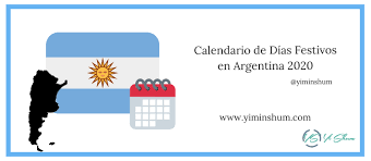 Este lunes, 26 de julio de 2021, se celebra el día de los abuelos. Calendario De Dias Festivos En Argentina 2020 Yi Min Shum Xie