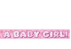 A Baby Girl Banner