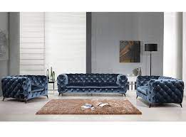 contemporary sofa glitz blue by j m