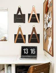 Leather Hanging File Storage Organizer