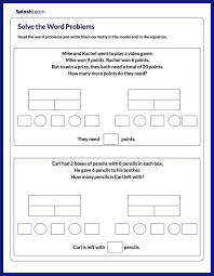 Subtraction Word Problems Worksheets