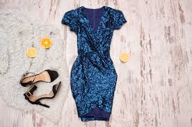 navy blue dresses for wedding guests