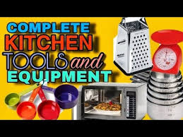 types of kitchen tools equipment