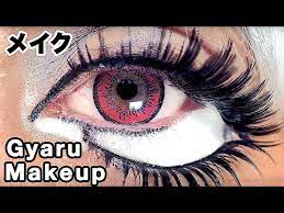 kuro gyaru makeup challenge based on