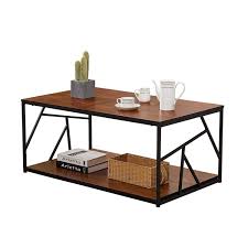 Industrial table pipe table side table minimalist nightstands pipes wood coffee table galvanized. Double Storage Space Wooden Side End Table With Black Metal Frame Coffee Table Modern Wooden Buy Wall Mount Iron Pipe Shelf Shelves Shelving Bracket Vintage Retro Black Rectangular Table Faux Marble Top