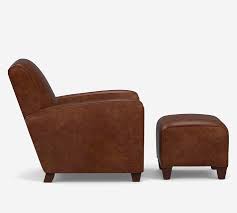 Manhattan Square Arm Leather Armchair