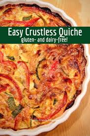 crustless quiche dairy free