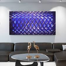 China Abstract 3d Metal Led Painting