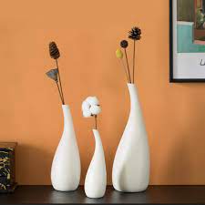 ceramic table vase flower holder