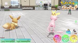 Pokemon Lets Go Eevee 2 Players 1st playthrough ( Mew )! - YouTube