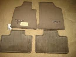 toyota sequoia floor mats taupe color