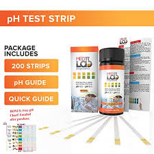 Ph Test Strips 200 Ct For Urine And Saliva Body Ph Testing