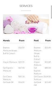 5 x clic gel manicure pedicure
