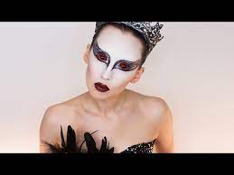 black swan costume makeup halloween