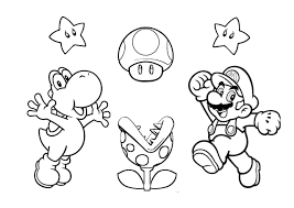 Si tu es fan de jeux vidéo et de mario en particulier, tu es au bon endroit ! Coloriage Mario 25 Supers Dessins A Imprimer Gratuitement