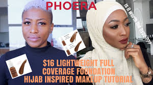 Is This 16 Phoera Foundation Really Worth The Hype Hijab Inspired Makeup Tutorial Phoera