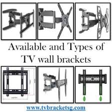 available and types of tv wall brackets