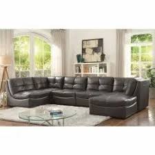 6 seater 147 wide faux leather sofa set