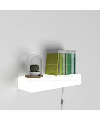 Luminous Shelf Cm 60 White Plexiglass