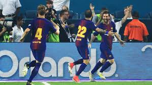 Real madrid real madrid vs vs barcelona barcelona. Barcelona 3 2 Real Madrid Messi Scores As Barca Beats Clasico Rivals Minus Ronaldo Cbssports Com