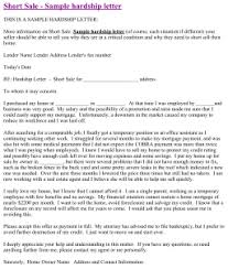 21 hardship letter template page 2
