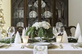 elegant christmas table setting ideas