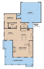 Modern ranch home plans combine the classic look. Minimalist Floor Plans With Porches Houseplans Blog Houseplans Com