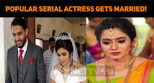 South indian actress marriage & wedding reception photos, including telugu, tamil, malayalam and kannada film industries. Popular Serial Actress Gets Married Nettv4u
