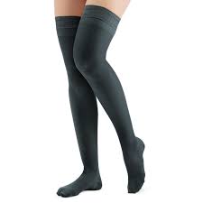 thigh high compression stockings firm
