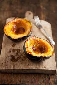 baked acorn squash with brown sugar and